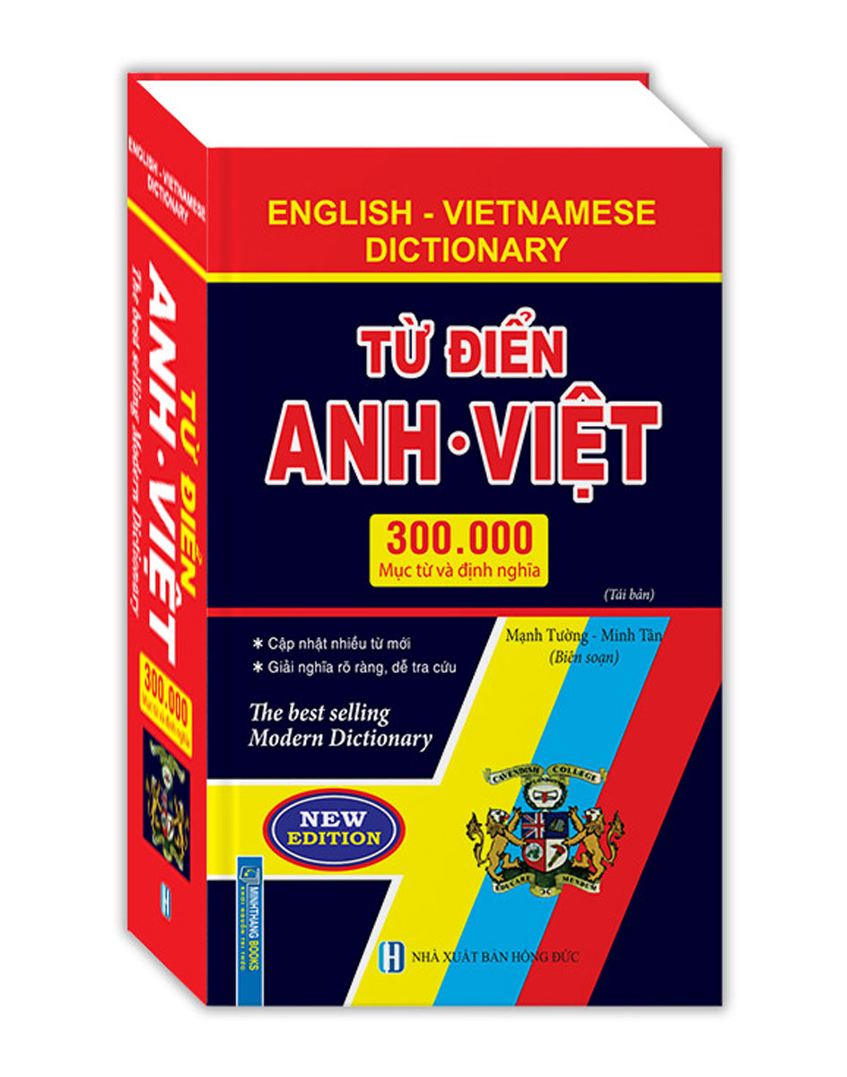 Từ Điển Anh Việt 300.000 Mục Từ Và Định Nghĩa (Bìa Cứng)