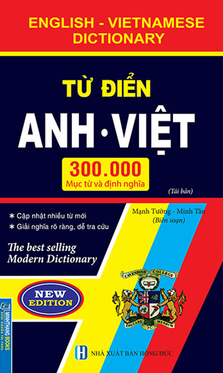 Từ Điển Anh Việt 300.000 Mục Từ Và Định Nghĩa (Bìa Mềm)