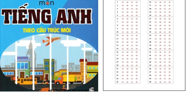 Bộ Đề Trắc Nghiệm Môn Tiếng Anh Theo Cấu Trúc Mới Tặng Phiếu Trắc Nghiệm 50 Câu