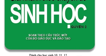 Rèn Luyện Tư Duy Giải Nhanh Theo Chuyên Đề Sinh Học Quyển 2