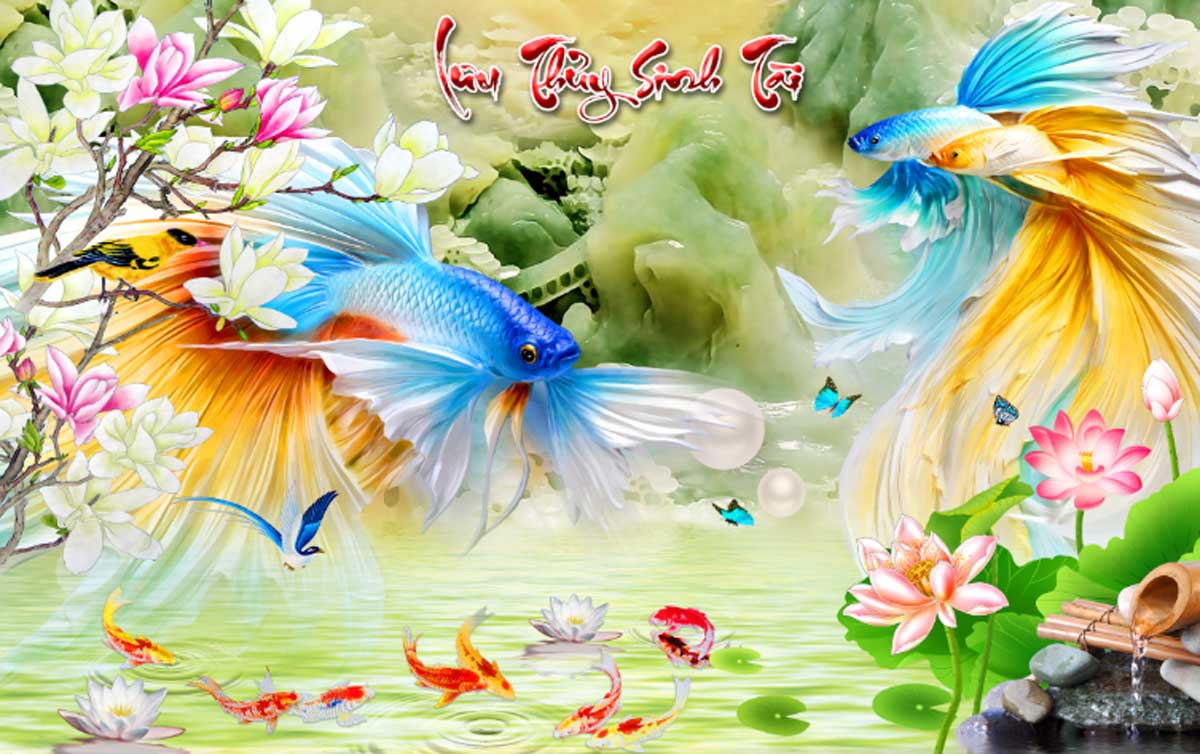 Tranh Lưu Thủy Sinh Tài