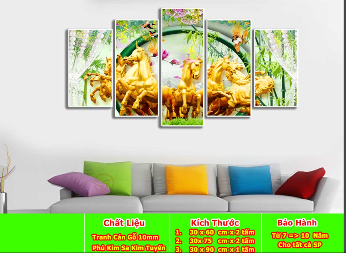 Tranh Bát Mã - TP3088