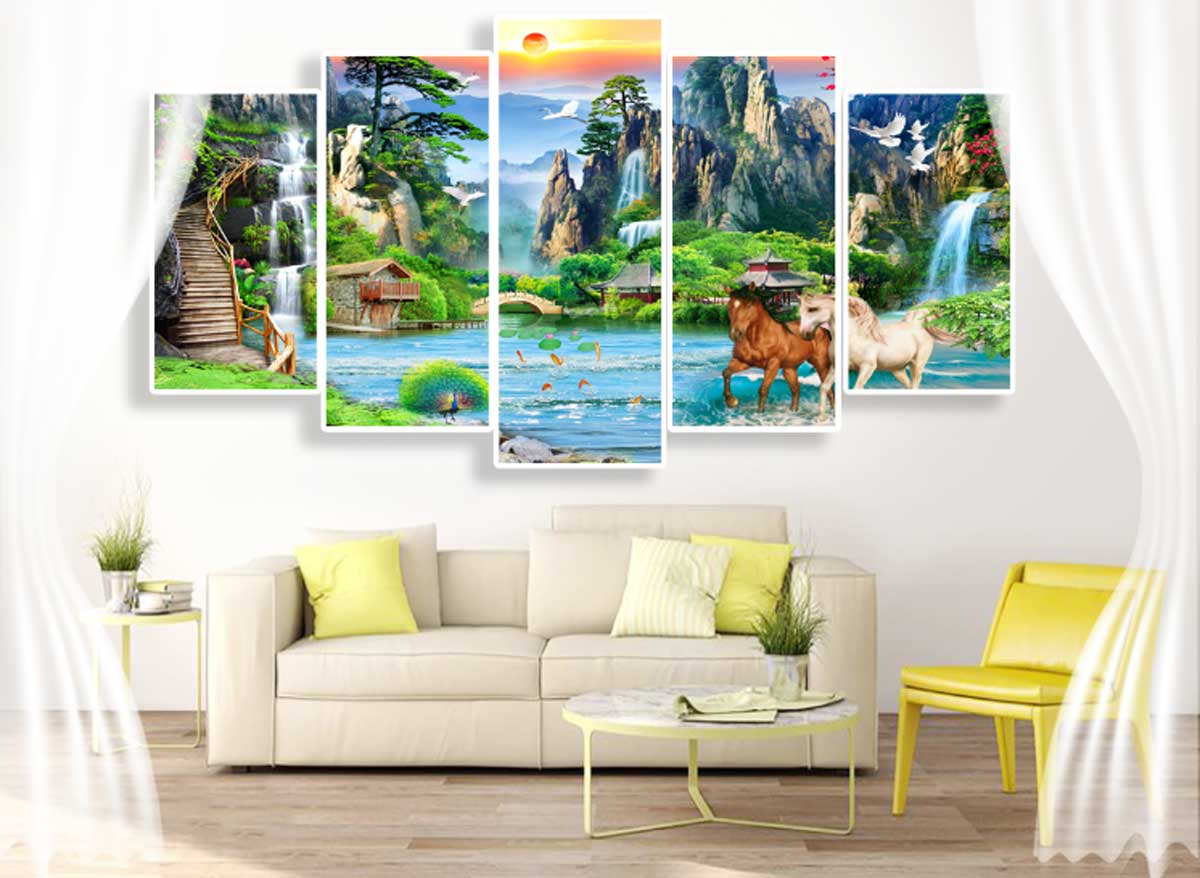 Tranh Sơn Thủy Hữu Tình - TP04