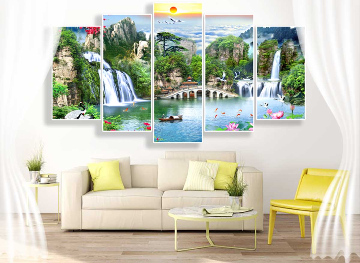 Tranh Sơn Thủy Hữu Tình - TP05