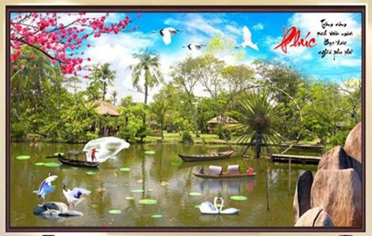 Tranh Phong Cảnh Hữu Tình - NS1296