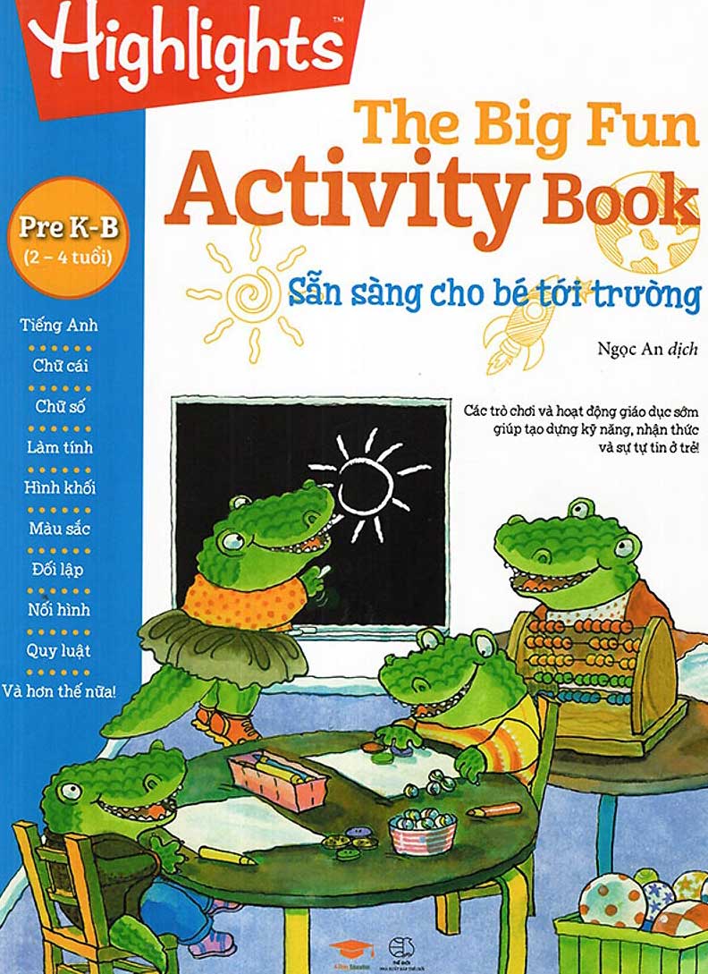 The Big Fun Activity Books Pre K-B