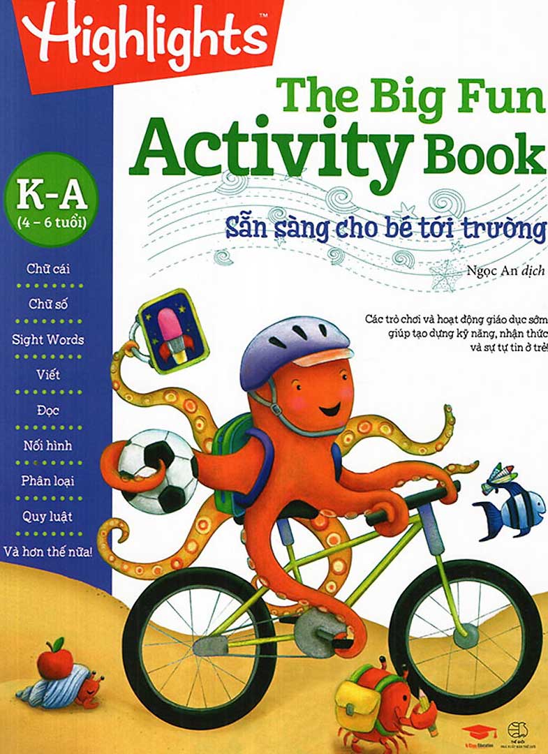 The Big Fun Activity Books K-A (4-6 Tuổi)