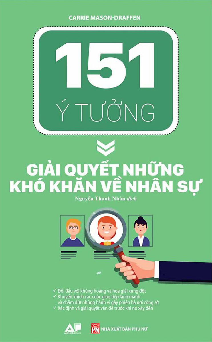 151 Ý Tưởng Giải Quyết Những Khó Khăn Về Nhân Sự