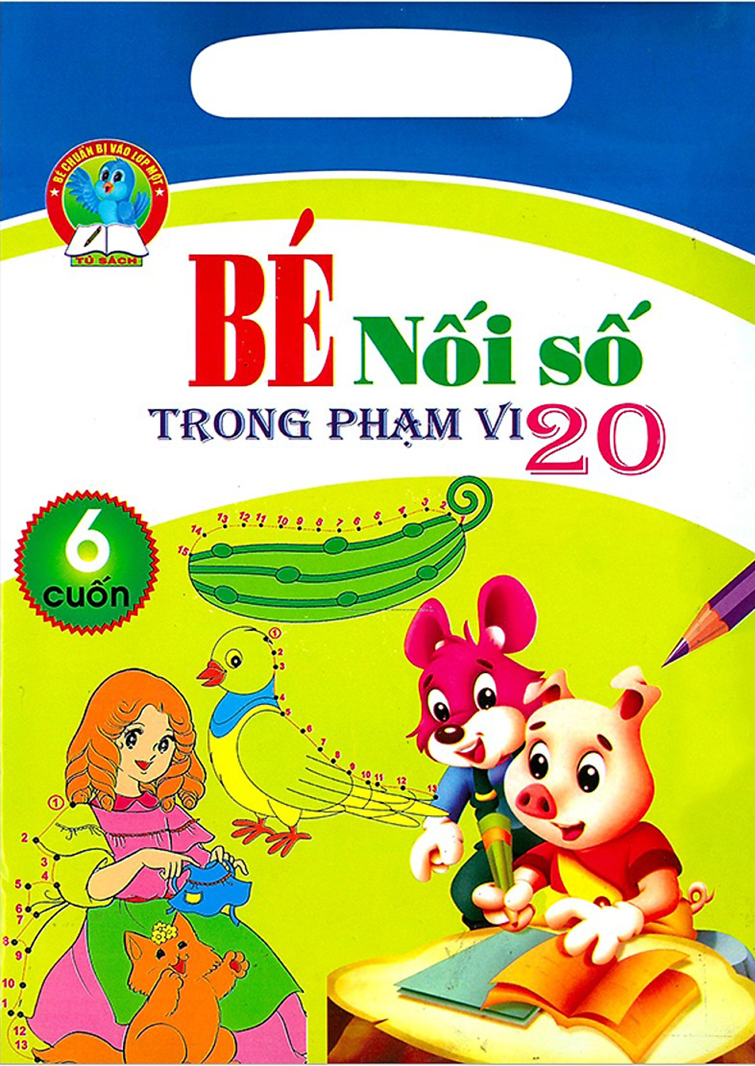 Bé Nối Số Trong Phạm Vi 20 (6 Cuốn)