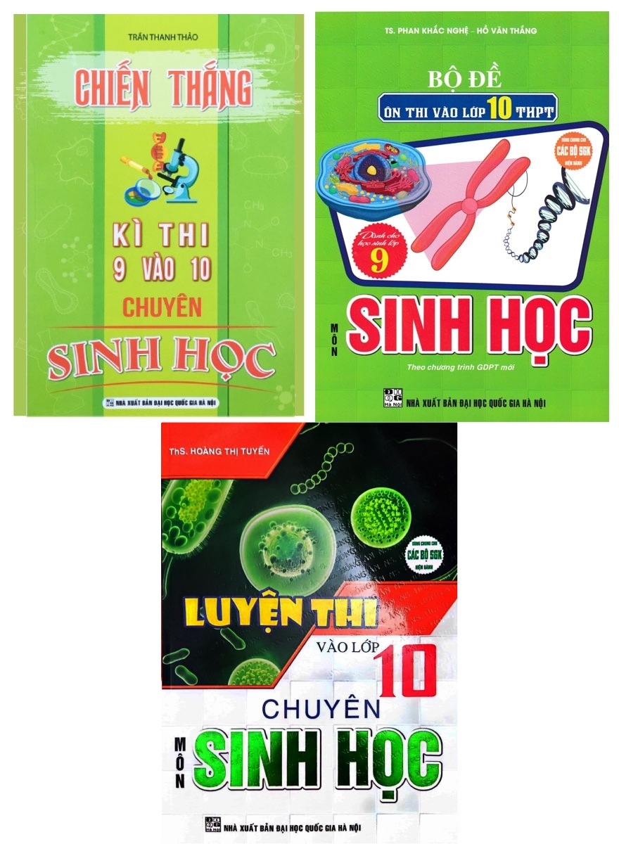 Combo Ôn Thi Chuyên Môn Sinh Học