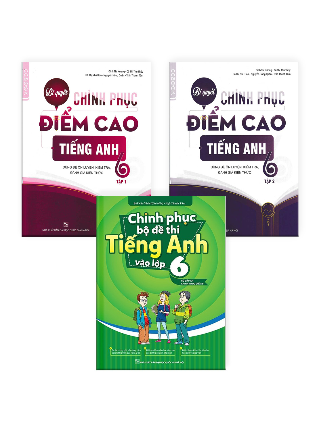 Combo Chinh Phục Điểm Cao Tiếng Anh 6