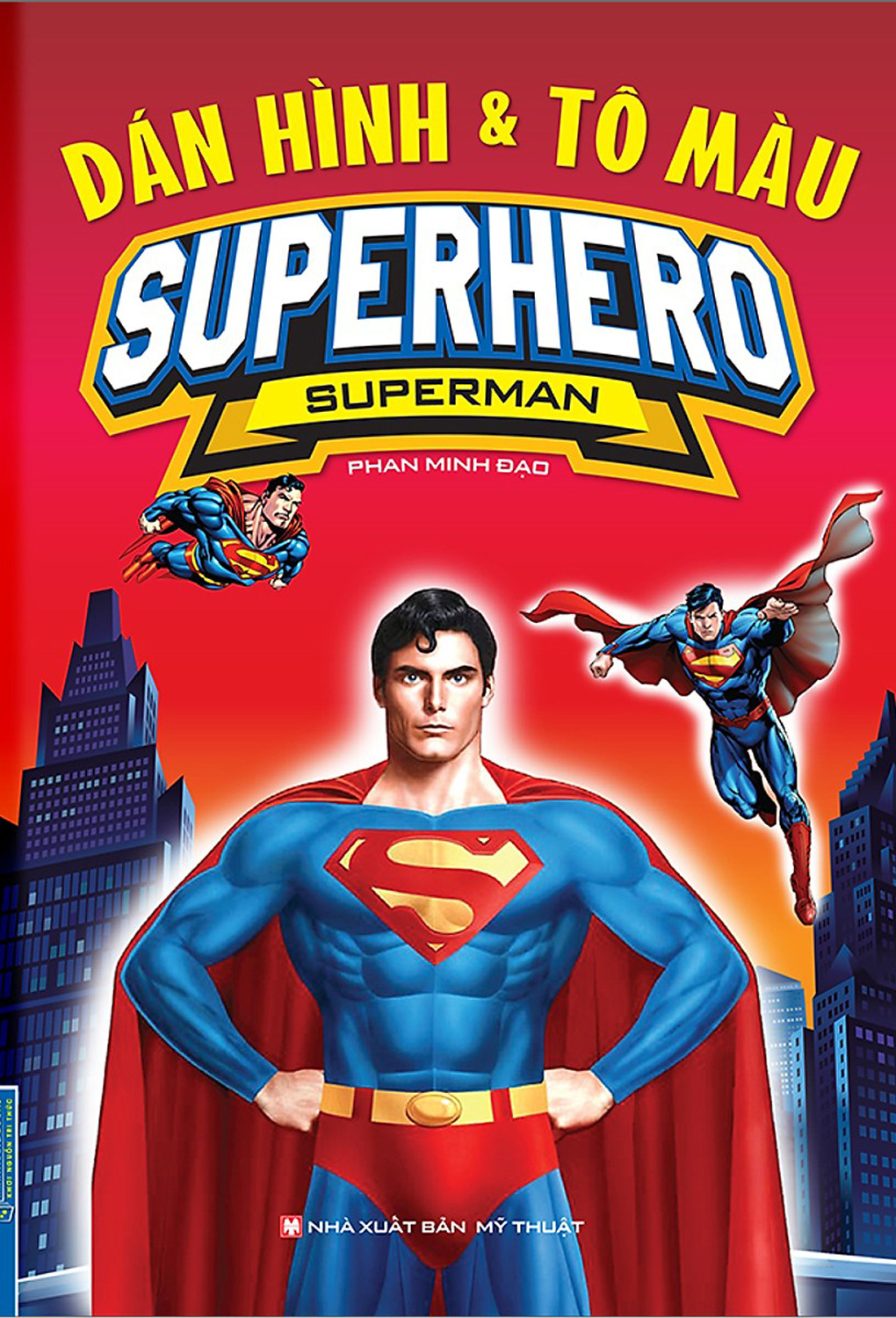 Dán Hình & Tô Màu Superhero Superman
