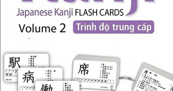 Bộ Thẻ Học Tiếng Nhật Hiệu Quả - Japanese Kanji Flashcards - Volume 2
