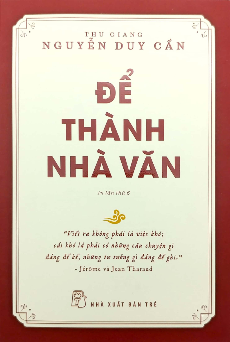 Để Thành Nhà Văn