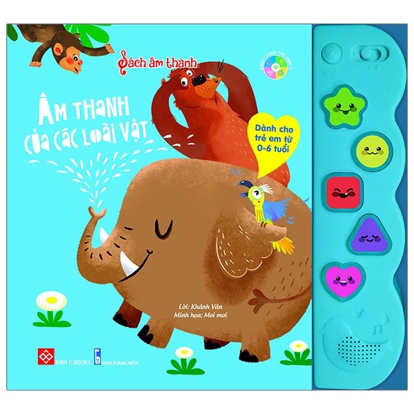 Sách Tương Tác - Sách Âm Thanh - Âm Thanh Của Các Loài Vật