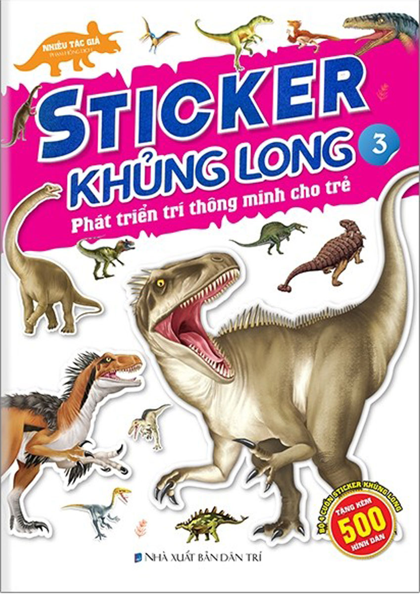 Sticker Khủng Long - Phát Triển Trí Thông Minh Cho Trẻ 3