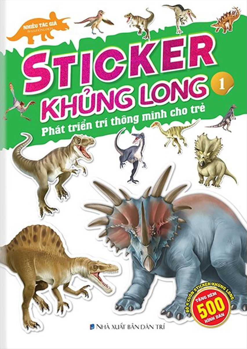 Sticker Khủng Long - Phát Triển Trí Thông Minh Cho Trẻ 1 