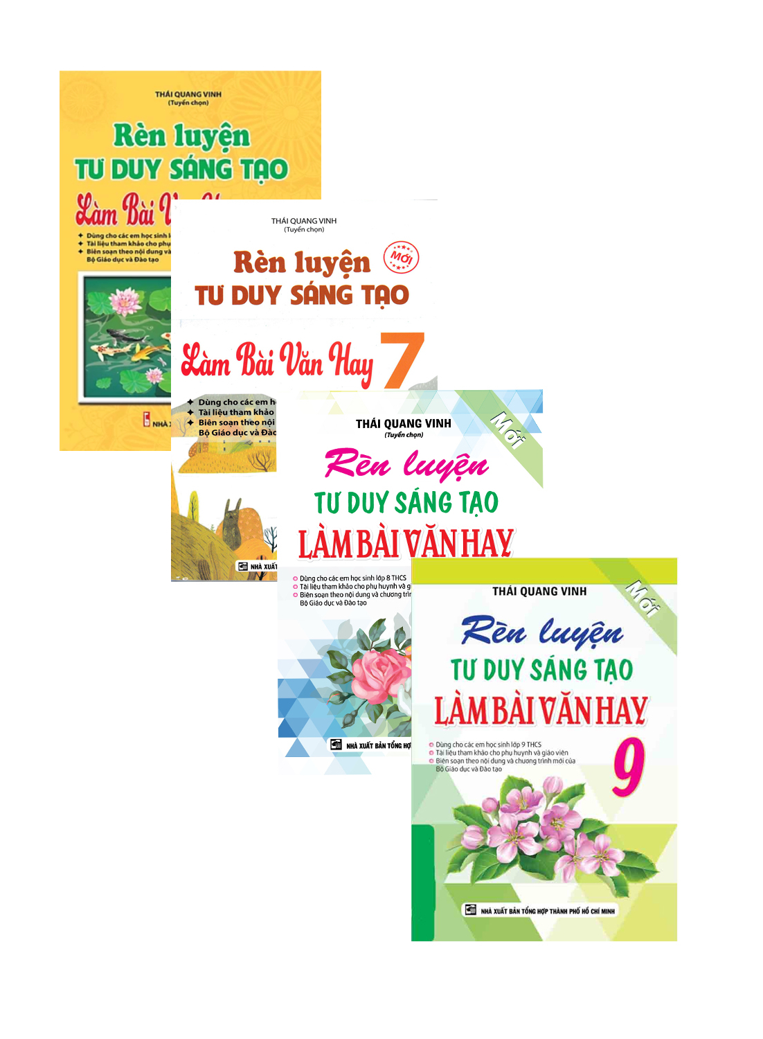 Combo Rèn Luyện Tư Duy Sáng Tạo Làm Bài Văn Hay 6-7-8-9