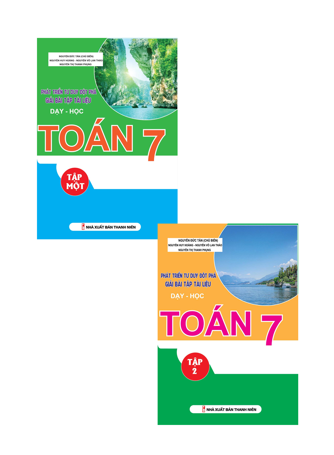 Combo Phát Triển Tư Duy Đột Phá Giải Bài Tập Tài Liệu Dạy Học Toán 7 (Tập 1+Tập 2)