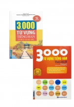 Combo 3000 Từ Vựng Tiếng Hàn Theo Chủ Đề (2 Cuốn)