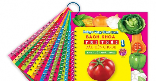 Bách Khoa Tri Thức Đầu Tiên Cho Bé Rau-Củ-Hoa-Quả - Bộ Xâu 10 Cuốn