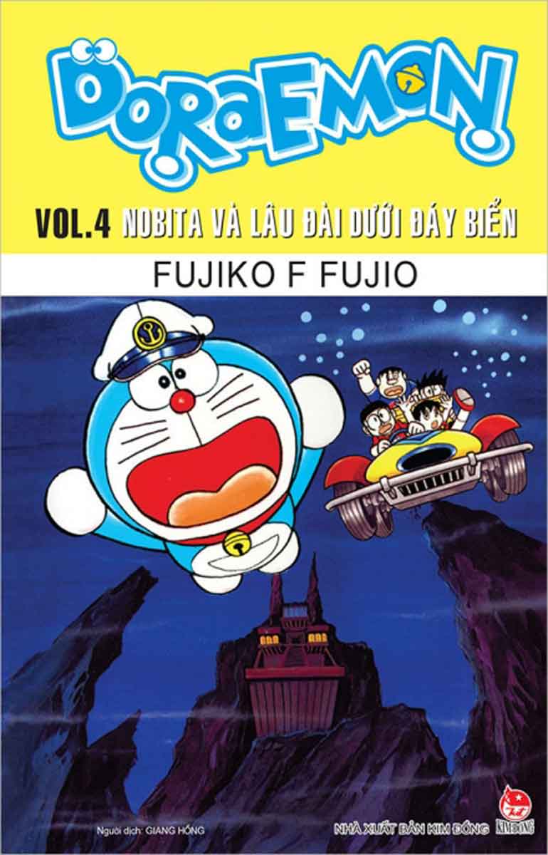 Doraemon Truyện Dài - Tập 4 - Nobita Và Lâu Đài Dưới Đáy Biển