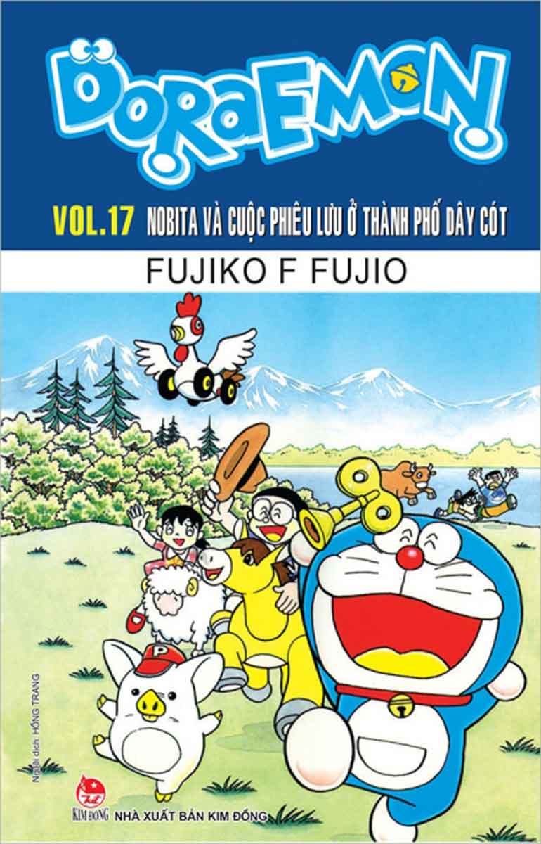 Doraemon Truyện Dài - Tập 17 - Nobita Và Cuộc Phiêu Lưu Ở Thành Phố Dây Cót