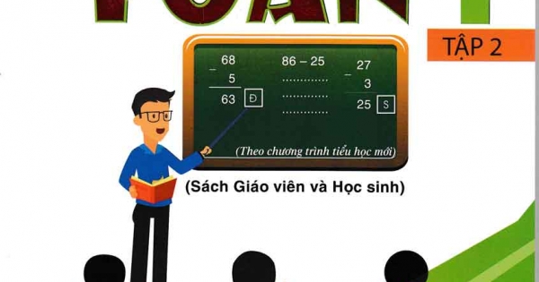 Toán 1 Tập 2 - Sách Giáo Viên Và Học Sinh (Theo Chương Trình Tiểu Học Mới)