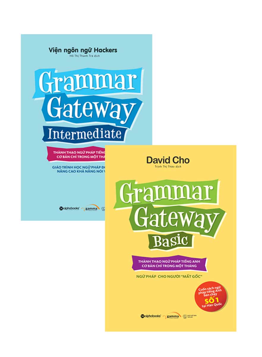Combo Sách Ngữ Pháp Grammar Gateway Basic + Intermediate