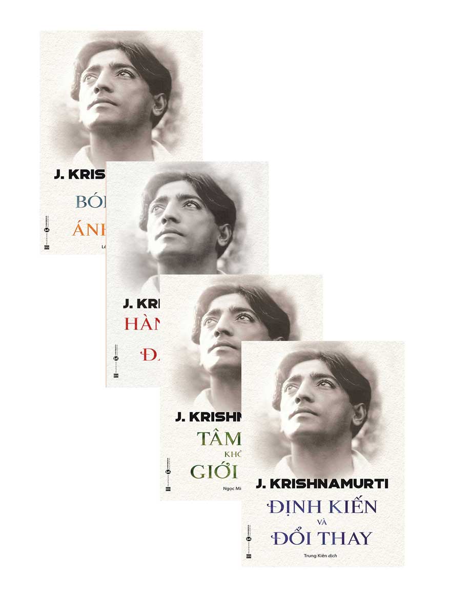 Combo Triết Lý Krishnamurti: Từ Bóng Tối Đến Ánh Sáng + Tâm Trí Không Giới Hạn + Định Kiến Và Đổi Thay + Hành Trình Của Đại Bàng