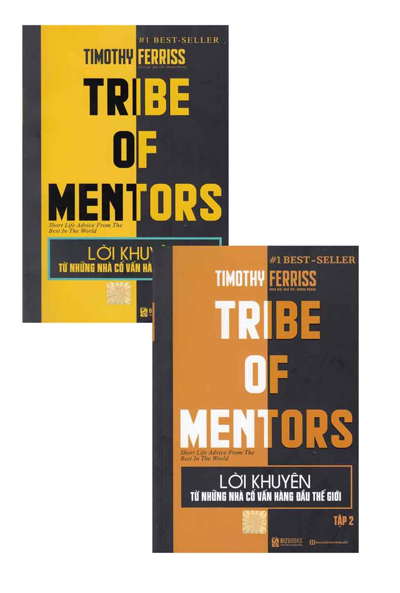Combo Tribe Of Mentors - Lời Khuyên Từ Những Nhà Cố Vẫn Hàng Đầu Thế Giới (Tập 1+2)