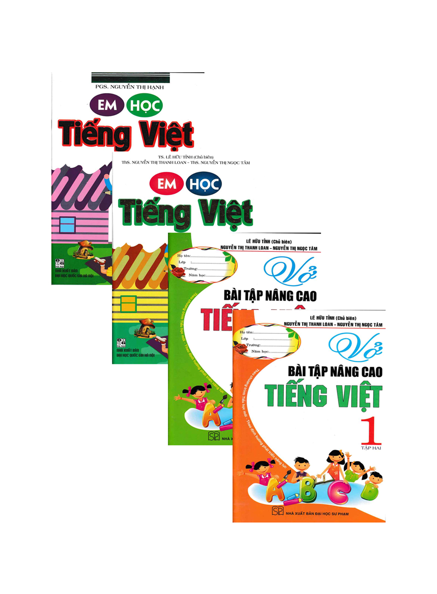 Combo Sách Tham Khảo Môn Tiếng Việt Lớp 1 Theo Chương Trình Tiểu Học Mới Định Hướng Phát Triển Năng Lực ( 4 Cuốn)