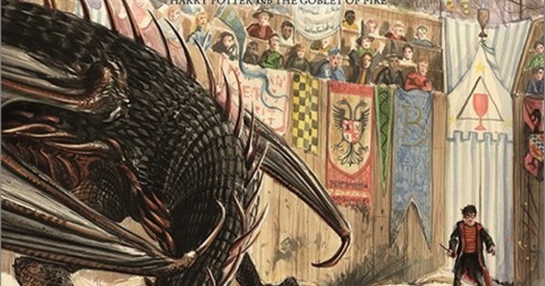 Harry Potter Và Chiếc Cốc Lửa - Tập 4 (Bản Đặc Biệt Có Tranh Minh Họa Màu)