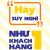 Tranh Treo Tường Hãy Suy Nghĩ Như Một Khách Hàng