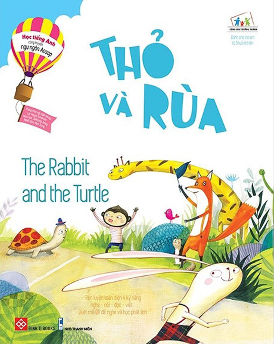 Học Tiếng Anh Cùng Truyện Ngụ Ngôn Aesop - Thỏ Và Rùa - The Rabbit And The Turtle
