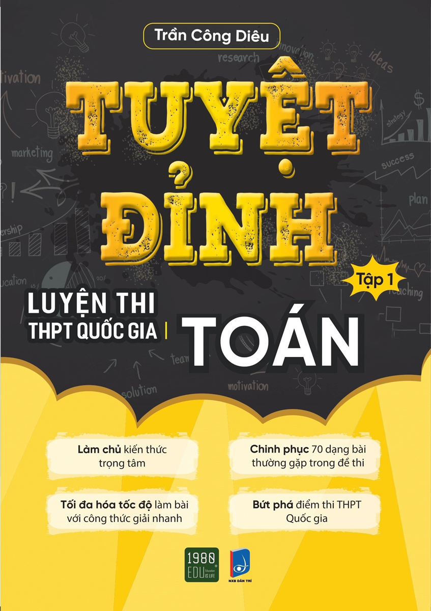 tuyệt đỉnh luyện thi THPT Quốc gia môn toán