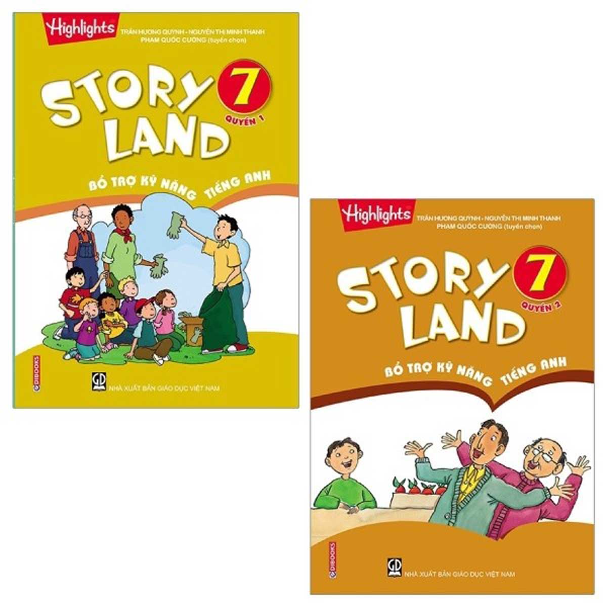 Combo Story Land - Bổ Trợ Kỹ Năng Tiếng Anh 7 (Bộ 2 Cuốn)