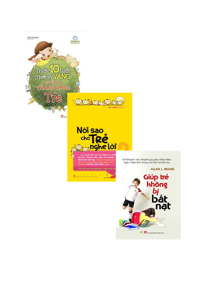 Combo Sách Nuôi Dạy Trẻ Từ 6-10 Tuổi Đáng Mua