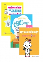 Combo Sách Hướng Dẫn Dạy Trẻ 1 Tuổi (Bộ 3 Cuốn)