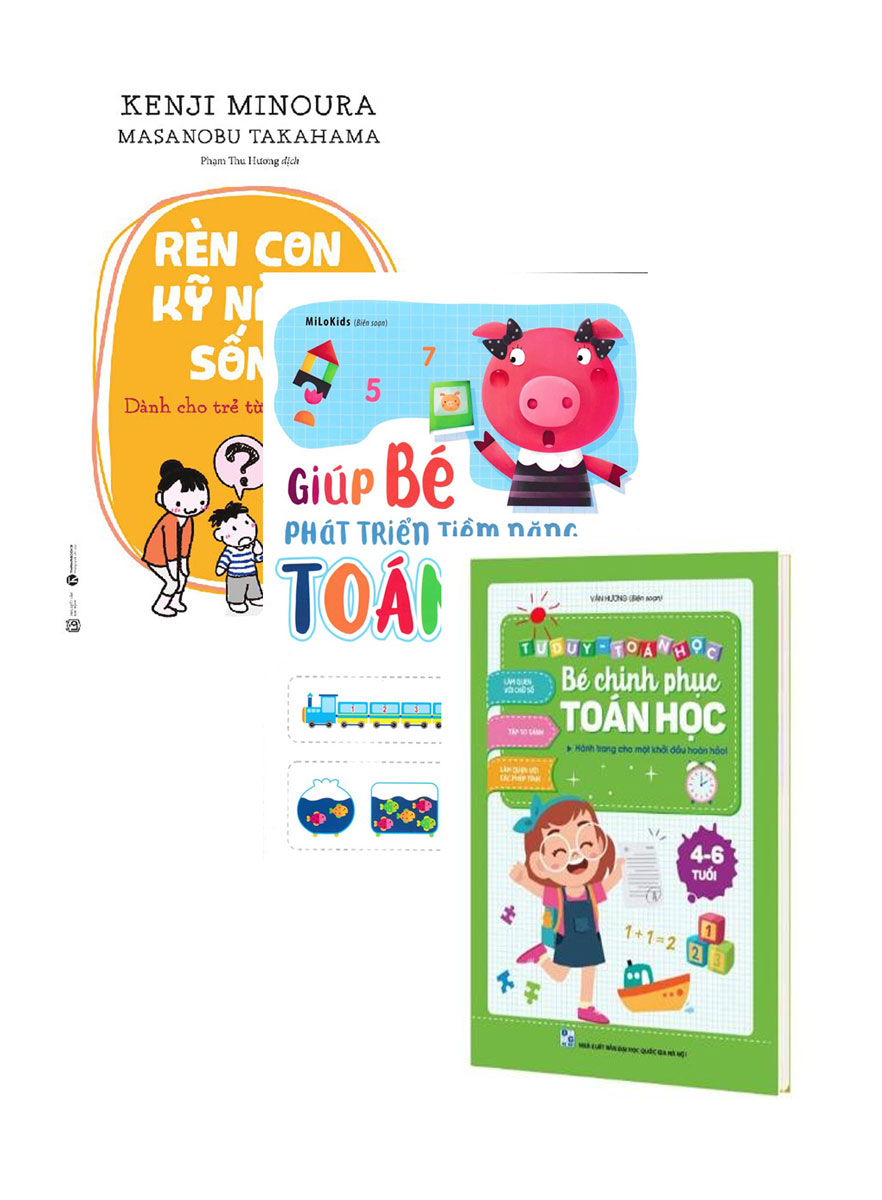 Combo Sách Nuôi Dạy Cho Trẻ 4 Tuổi (Bộ 3 Cuốn)