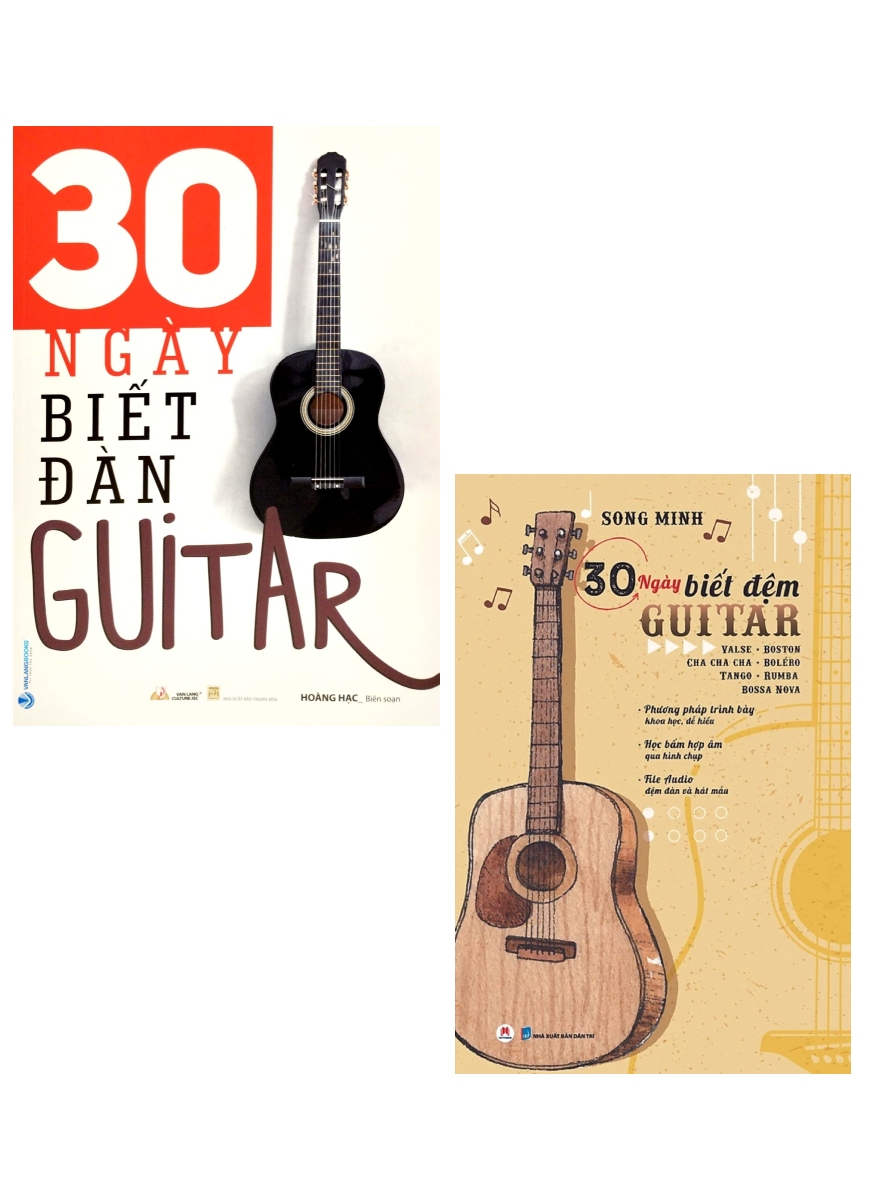 Combo 30 Ngày Biết Đàn + Đệm Guitar (Bộ 2 Cuốn)