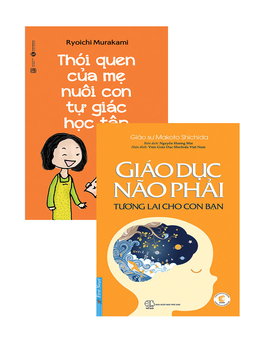 Combo Sách Giáo Dục Não Phải - Tương Lai Cho Con Bạn + Thói Quen Của Mẹ Nuôi Con Tự Giác Học Tập