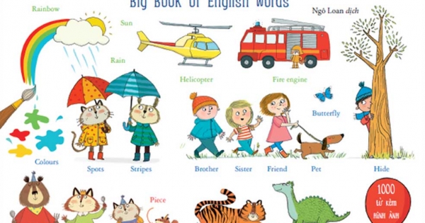 Cuốn Sách Lớn Về Từ Vựng Tiếng Anh - Big Book Of English Words