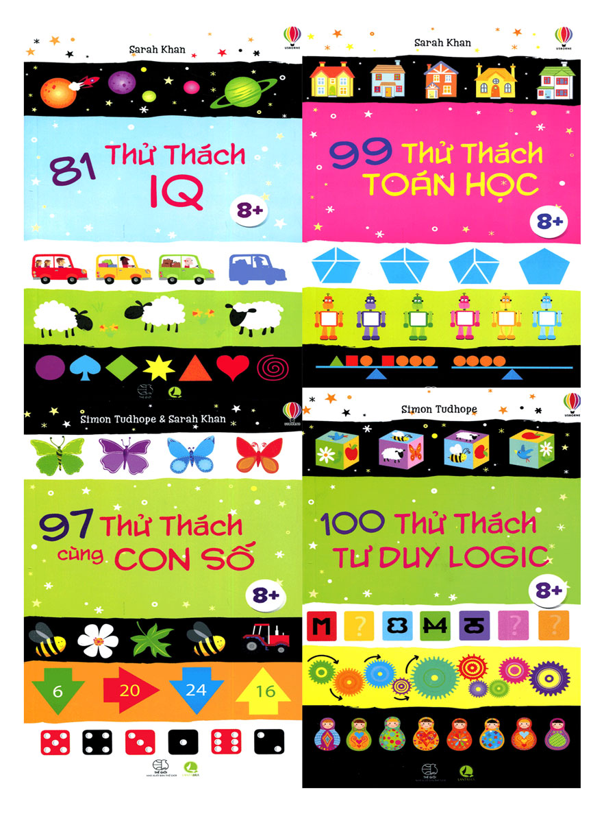 Combo Sách Phát Triển Tư Duy Cho Bé (6 - 13 Tuổi)
