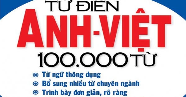 Từ Điển Anh Việt 100.000 Từ ( Văn Lang )