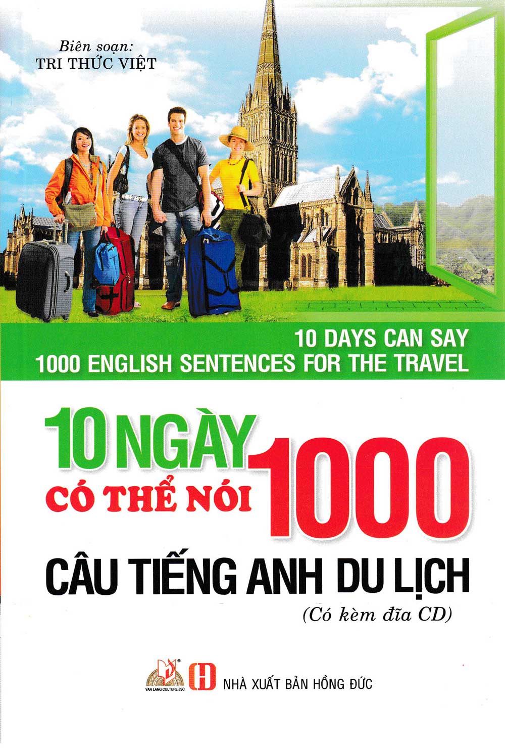 10 Ngày Có Thể Nói 1000 Câu Tiếng Anh - Du Lịch (kèm CD)