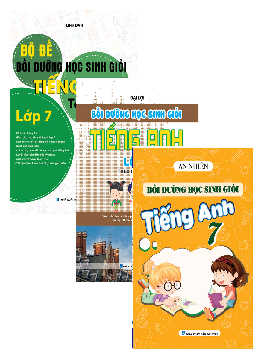 Combo Bồi Dưỡng Học Sinh Giỏi Tiếng Anh Lớp 7 (Bộ 3 Cuốn)