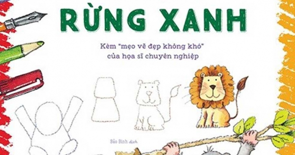 Học Vẽ Bằng Hình Cơ Bản 5 - 100 Mẫu Vẽ Rừng Xanh
