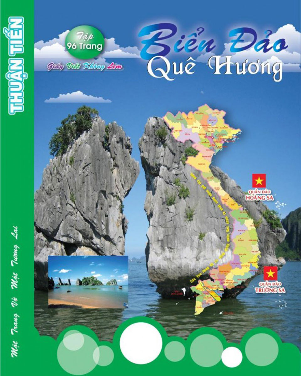 10 Quyển Tập Thuận Tiến 96 Trang Biển Đảo