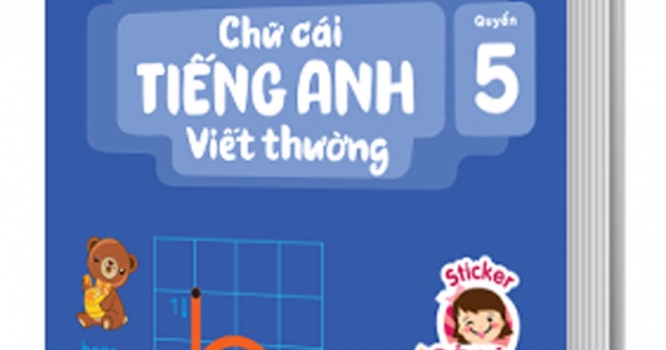 Cùng Khủng Long Tập Viết Chữ Cơ Bản - Chữ Cái Tiếng Anh Viết Thường - Quyển 5 (Bé Gái)